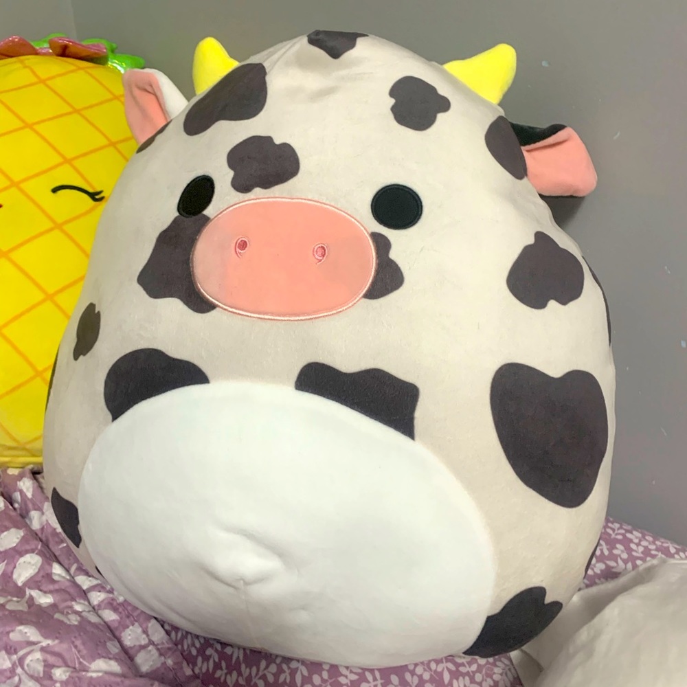 16 inch Colin the Cow Squishmallow. Offers encouraged!